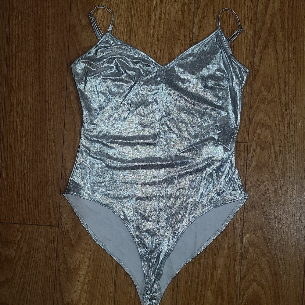 Cosmic Silver Bodysuit